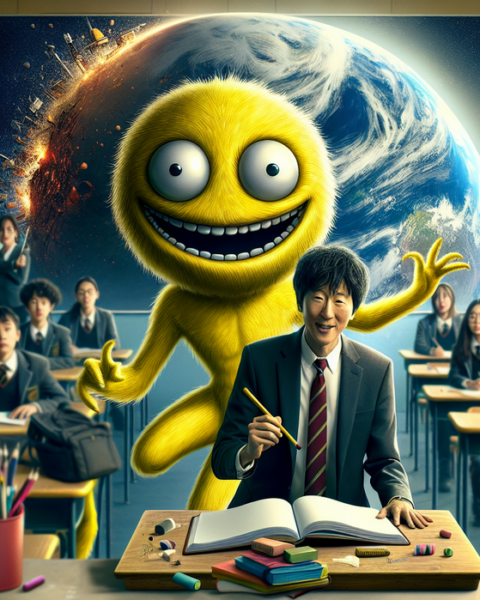 alt_text: "Assassination Classroom sudah tersedia di Netflix, tonton keseruan kelas 3-E melawan Korosensei!"
