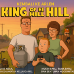 alt_text: Poster "King Of The Hill" Musim 15 di Hulu, menampilkan karakter utama siap beraksi.