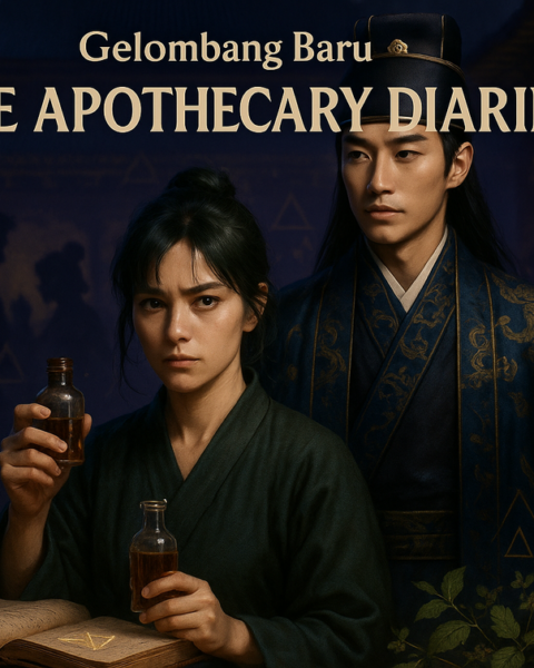 alt_text: Maomao dan Jinshi memulai petualangan baru di seri "The Apothecary Diaries".