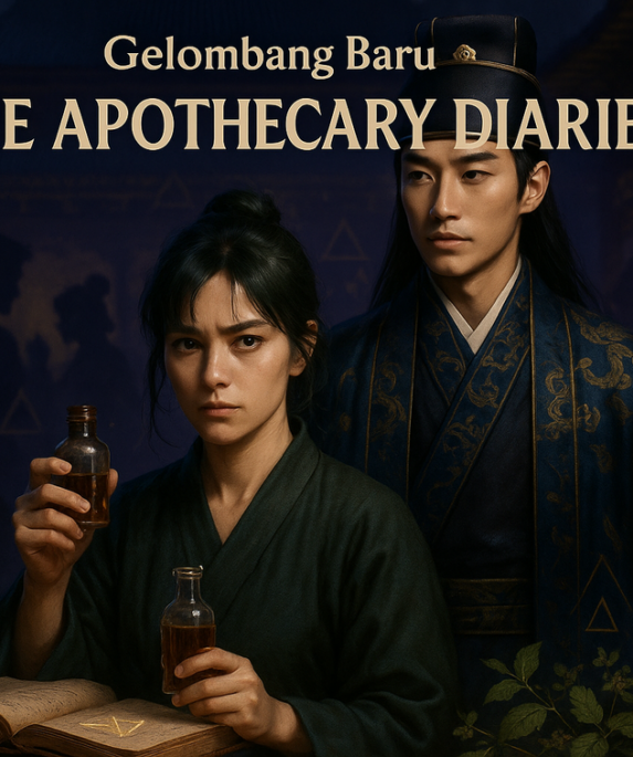 alt_text: Maomao dan Jinshi memulai petualangan baru di seri "The Apothecary Diaries".