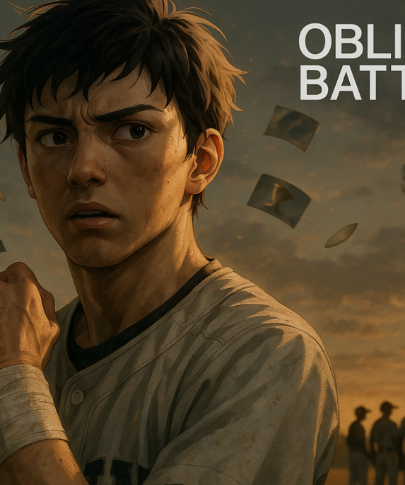 alt_text: Ilustrasi kolaborasi antara MAPPA & Shonen Jump untuk proyek anime "Kebangkitan Oblivion Battery".